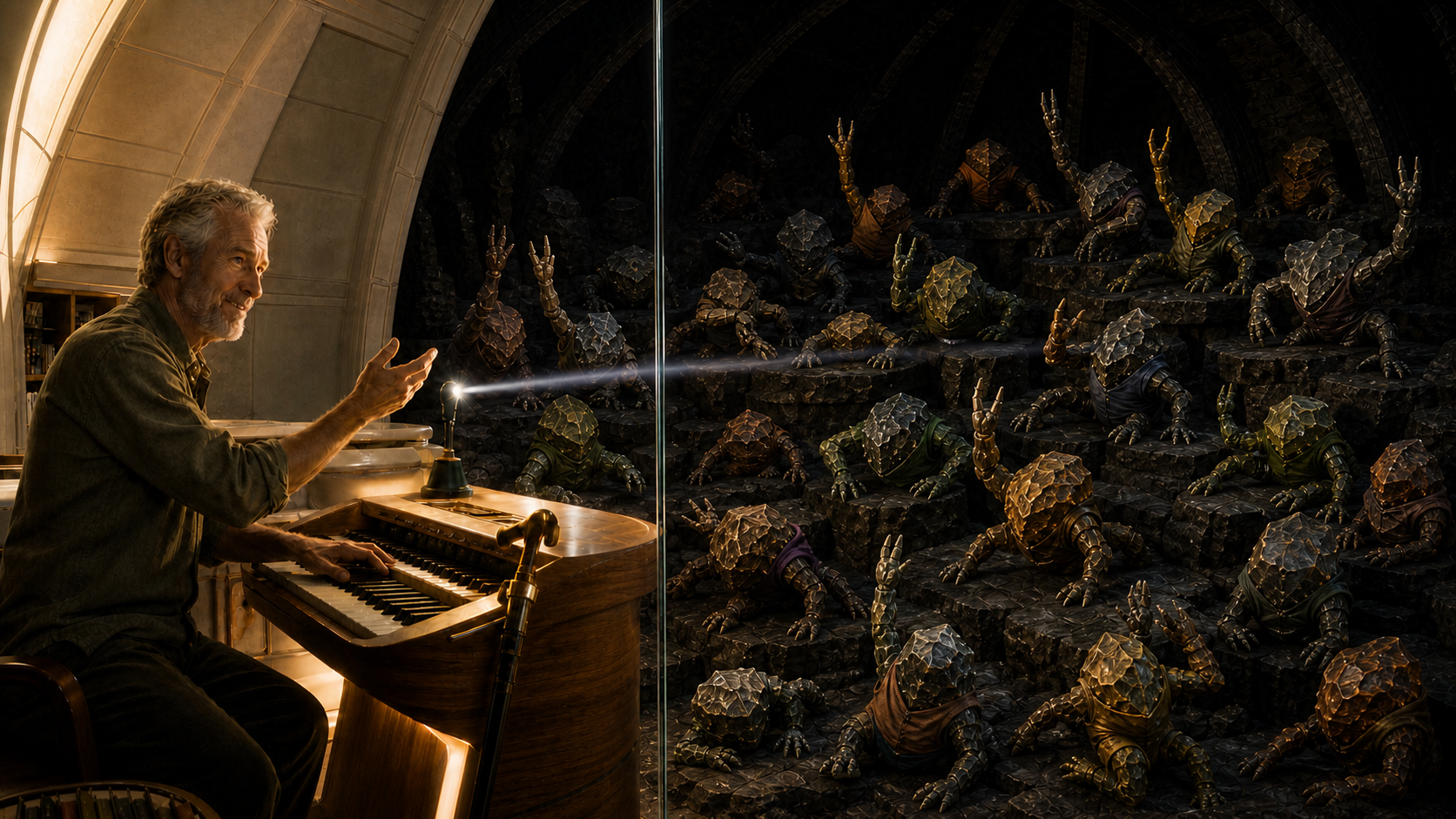 Visual accompanying Return to Full Luminance.