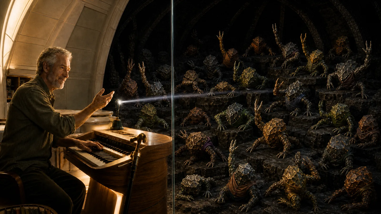 Visual accompanying Return to Full Luminance.